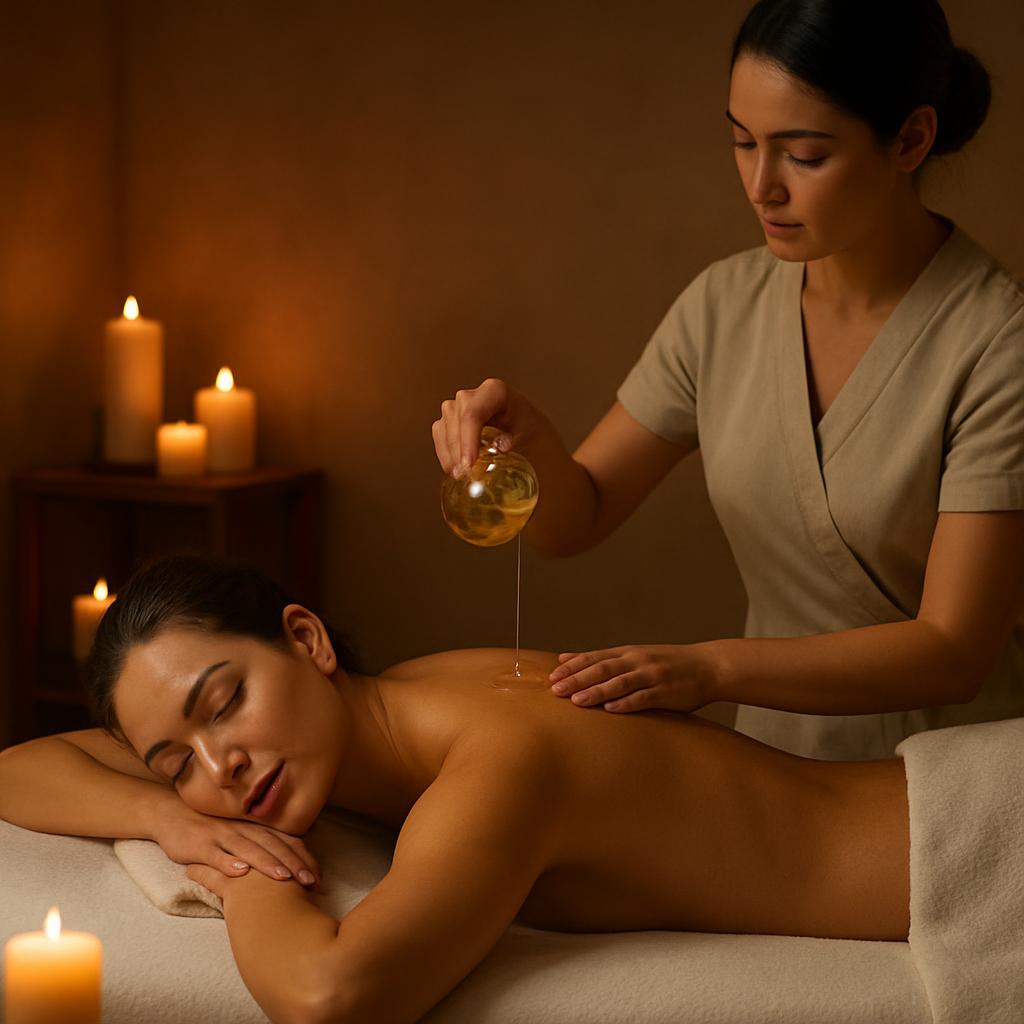 Aromaterapico con oli essenziali